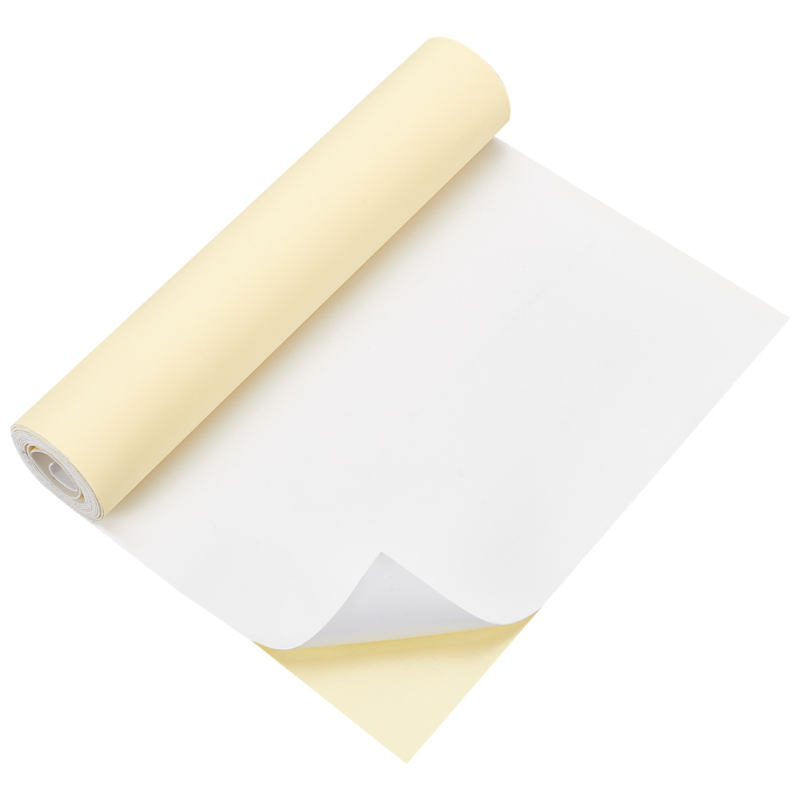 Pe Foam Sheet - 白い粘着EVAフォームロール、家具用パディングシート、保護ギャップ充填コスチューム、厚さ1mm、77.7x11.8