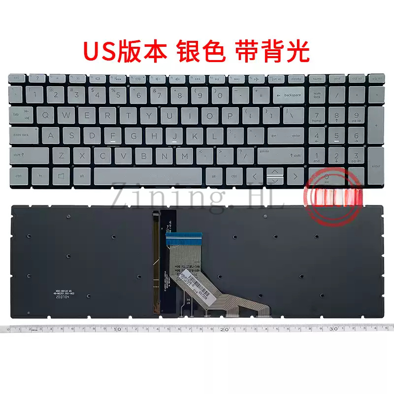 Gaming Keyboard Hp - バックライト付きキーボード HP Pavilion 15-DA/CX/DB/DX ゲーミングキーボード TPN-C136