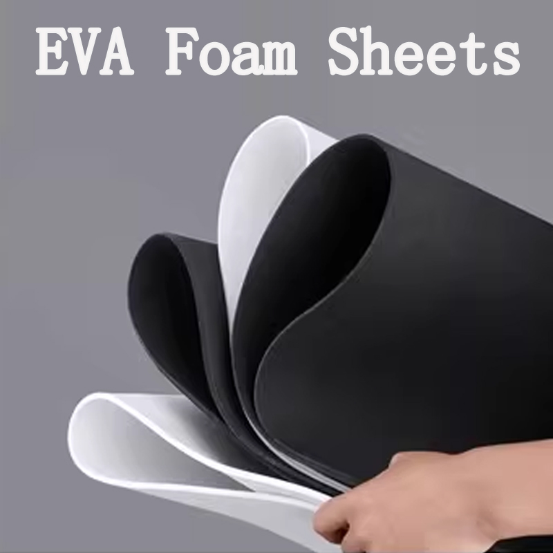 Pe Foam Sheet - 38度の角度で成形された黒色EVAフォーム素材、コスプレ小道具や模型製作に、衝撃保護や衝撃吸収用のEVAフォームシート