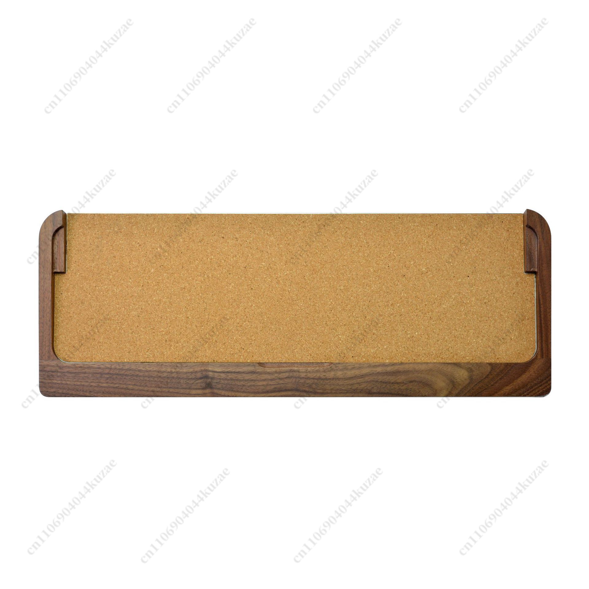 Wrist Rest Wood - 無垢材キーボードトレイ（リストレスト付き）、マジックキーボード用ウォールナットベース