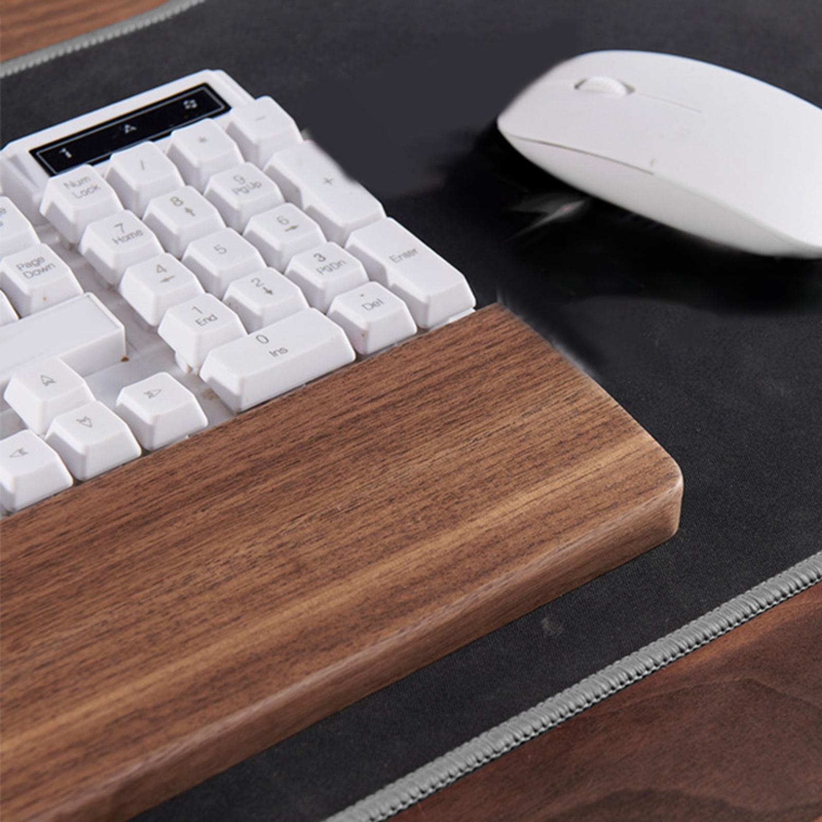 Wrist Rest Wood - 木製キーボードリストレスト キーボードパームレスト リストガード リストパッド