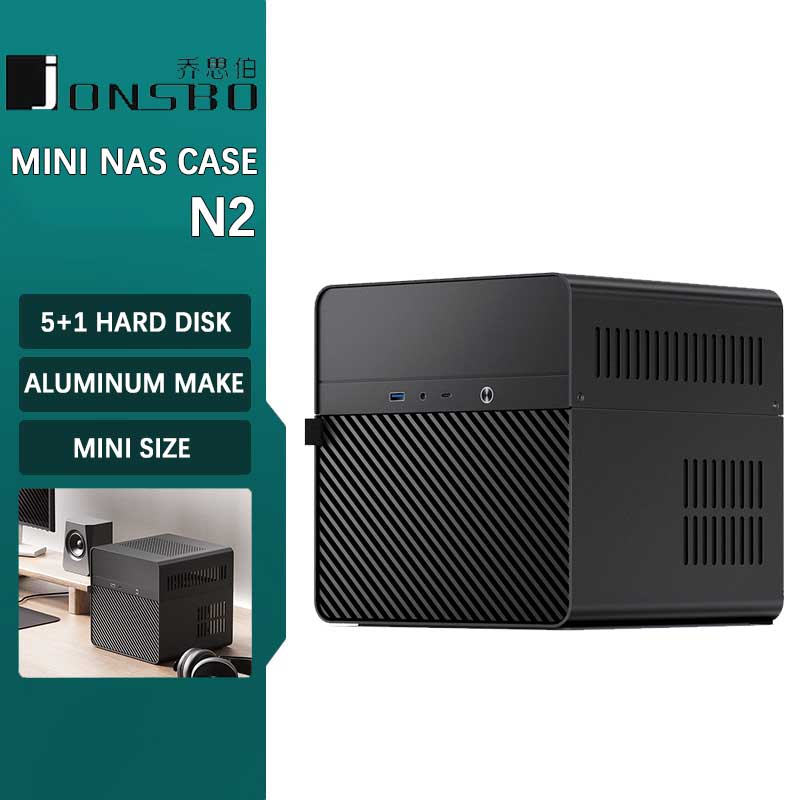 Aluminum Case 65 - JONSBO N2 NAS アルミニウム Mini ITX