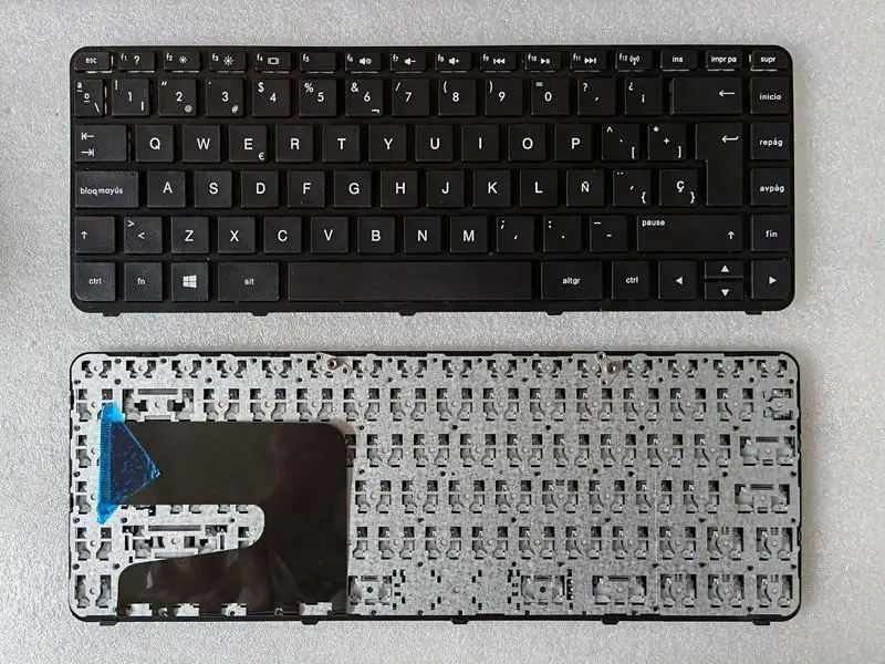 Gaming Keyboard Hp - HPパビリオン用スペイン語キーボード,14-n, 14-n200, 14-n003la, 14-n009la, 14-d, 14-r,