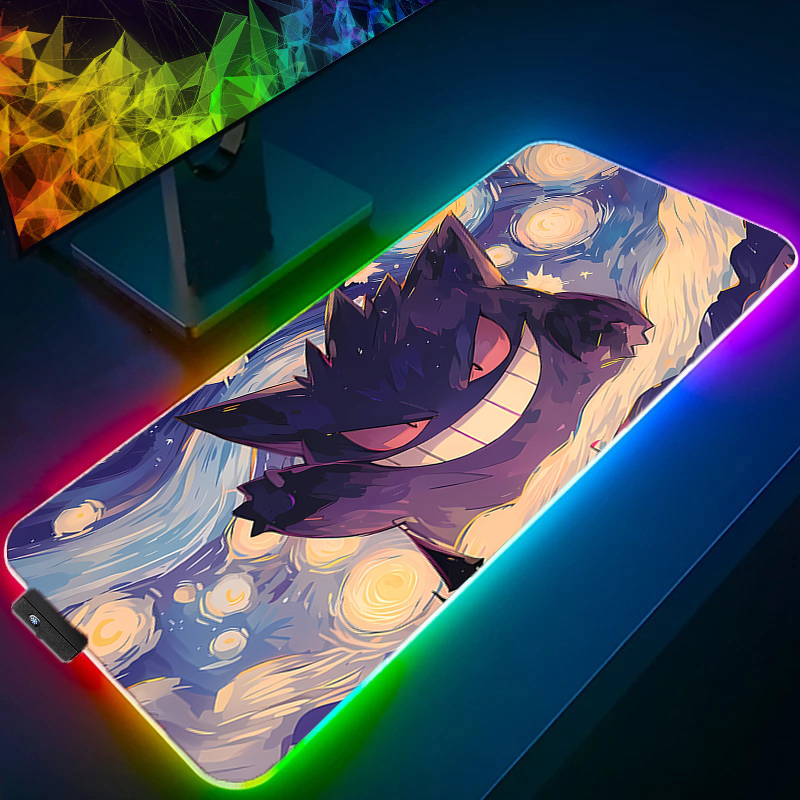 RGB 大型マウスパッドオフィスデスクマット PC ゲームア - Gaming Keyboard Top のレビューと価格