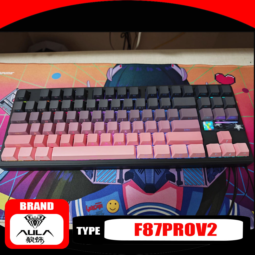 AULA F87ProV2 メカニカルキーボード 3モード  - Keyboard Gaming Mac のレビューと価格
