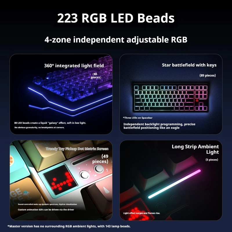 AULA F87ProV2 メカニカルキーボード 3モード  - Keyboard Gaming Mac のレビューと価格