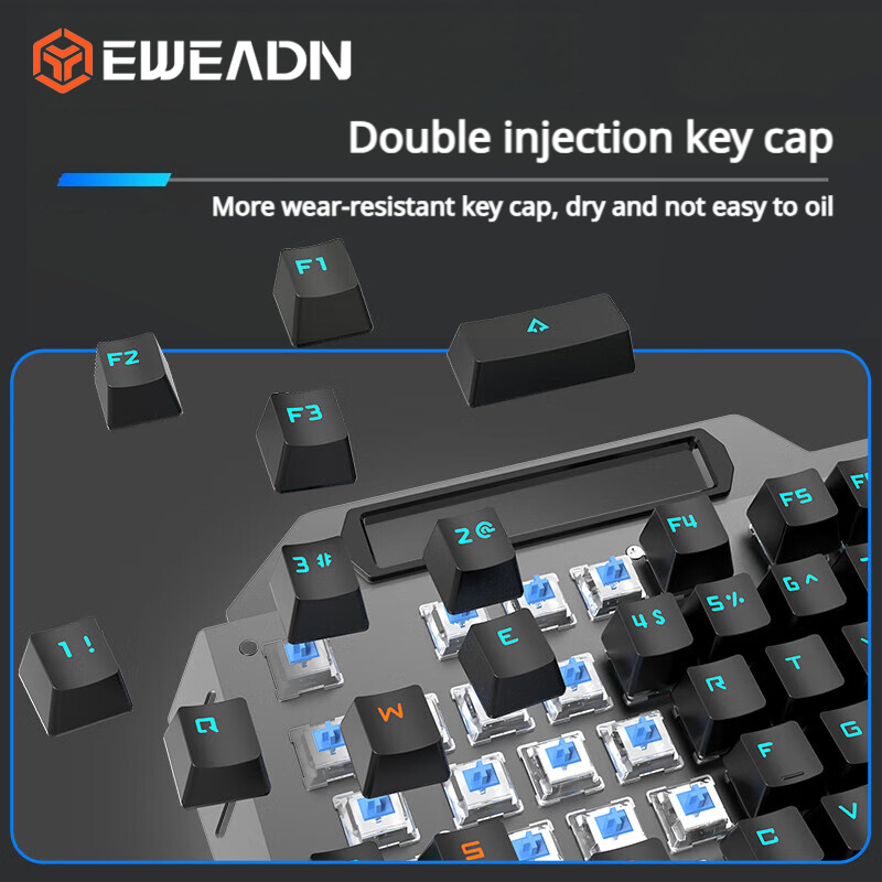 EWEADN TK900 メカニカルキーボード USB-C  - Keyboard Gaming Mac のレビューと価格