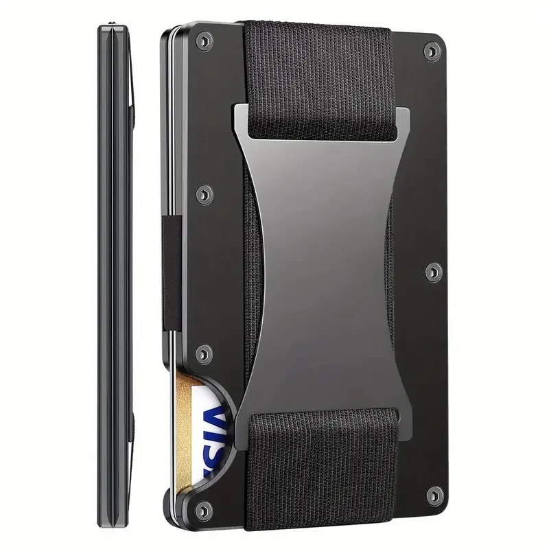 2026 新スリム RFID 保護カードホルダー男性女性アル - Aluminum Case 65 のレビューと価格