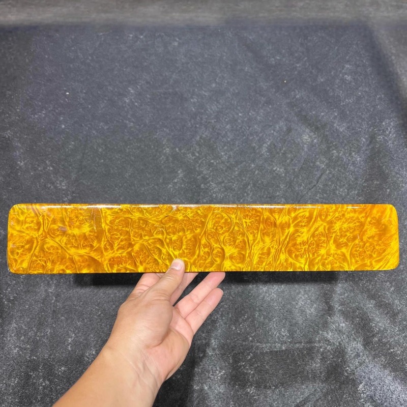 天然無垢材キーボードプラムレストゴールデンカンファー木製リス - Wrist Rest Wood のレビューと価格