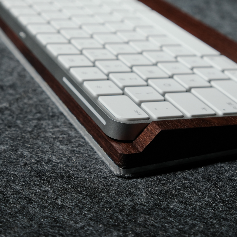 Kashcyウォールナット無垢材トレイパームレストマジックキ - Wrist Rest Wood のレビューと価格