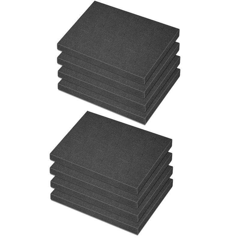 【ABFI!】厚手の黒色ポリエチレンフォームシート 12枚  - Pe Foam Sheet のレビューと価格