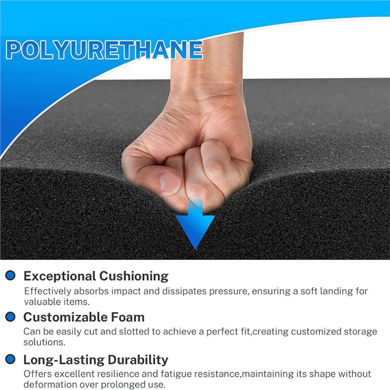 【ABFI!】厚手の黒色ポリエチレンフォームシート 12枚  - Pe Foam Sheet のレビューと価格