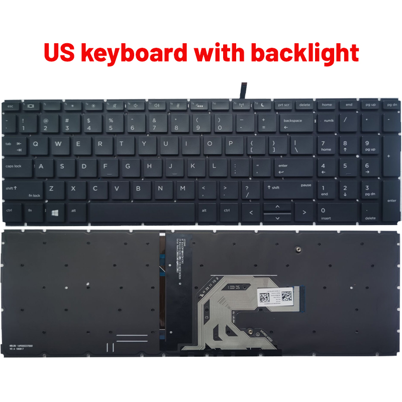 新しいロシア/米国/英国/スペイン語/ラテンラップトップキー - Gaming Keyboard Hp のレビューと価格