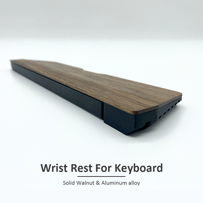 Kashcy ソリッドウォールナットウッド & アルミニウム - Wrist Rest Wood のレビューと価格