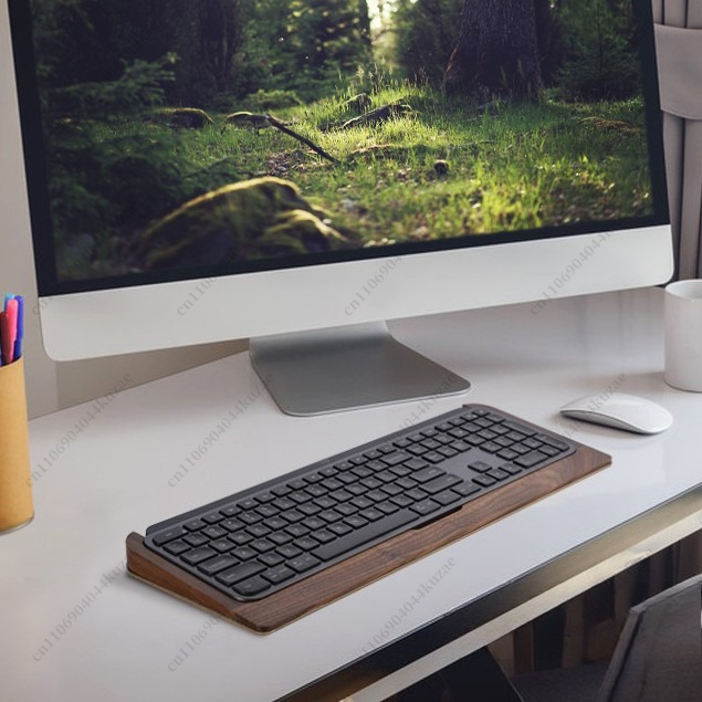 無垢材キーボードトレイ（リストレスト付き）、マジックキーボー - Wrist Rest Wood のレビューと価格