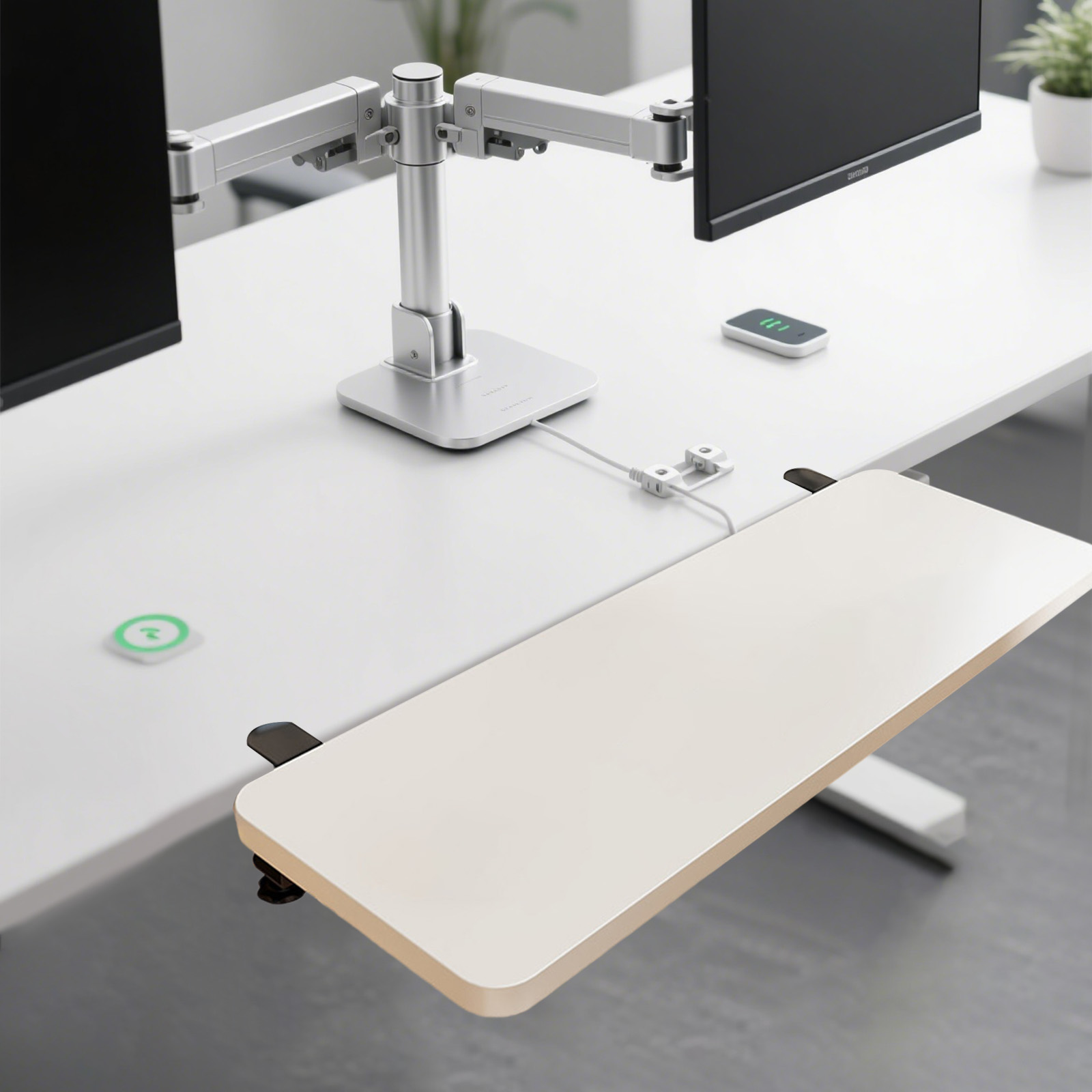 デスクシェルフボード キーボードトレイ 人間工学に基づいた簡 - Wrist Rest Wood のレビューと価格