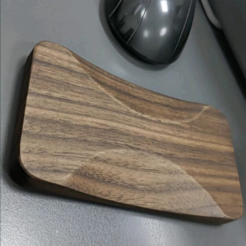 ブラックウォールナットマウスリストレスト人間工学に基づいたメ - Wrist Rest Wood のレビューと価格