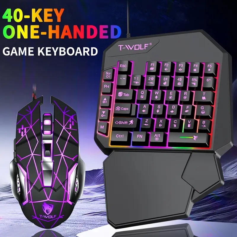 2 in 1 ゲーミングキーボード＆マウスコンボ、RGBバッ - Gaming Keyboard And Mouse For Xbox のレビューと価格