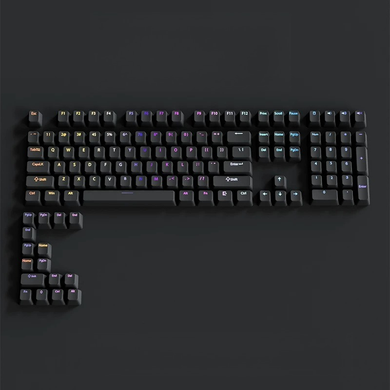 2026年新作 133+キー レトロブラックPBTキーキャッ - Keyboard Gaming Black のレビューと価格