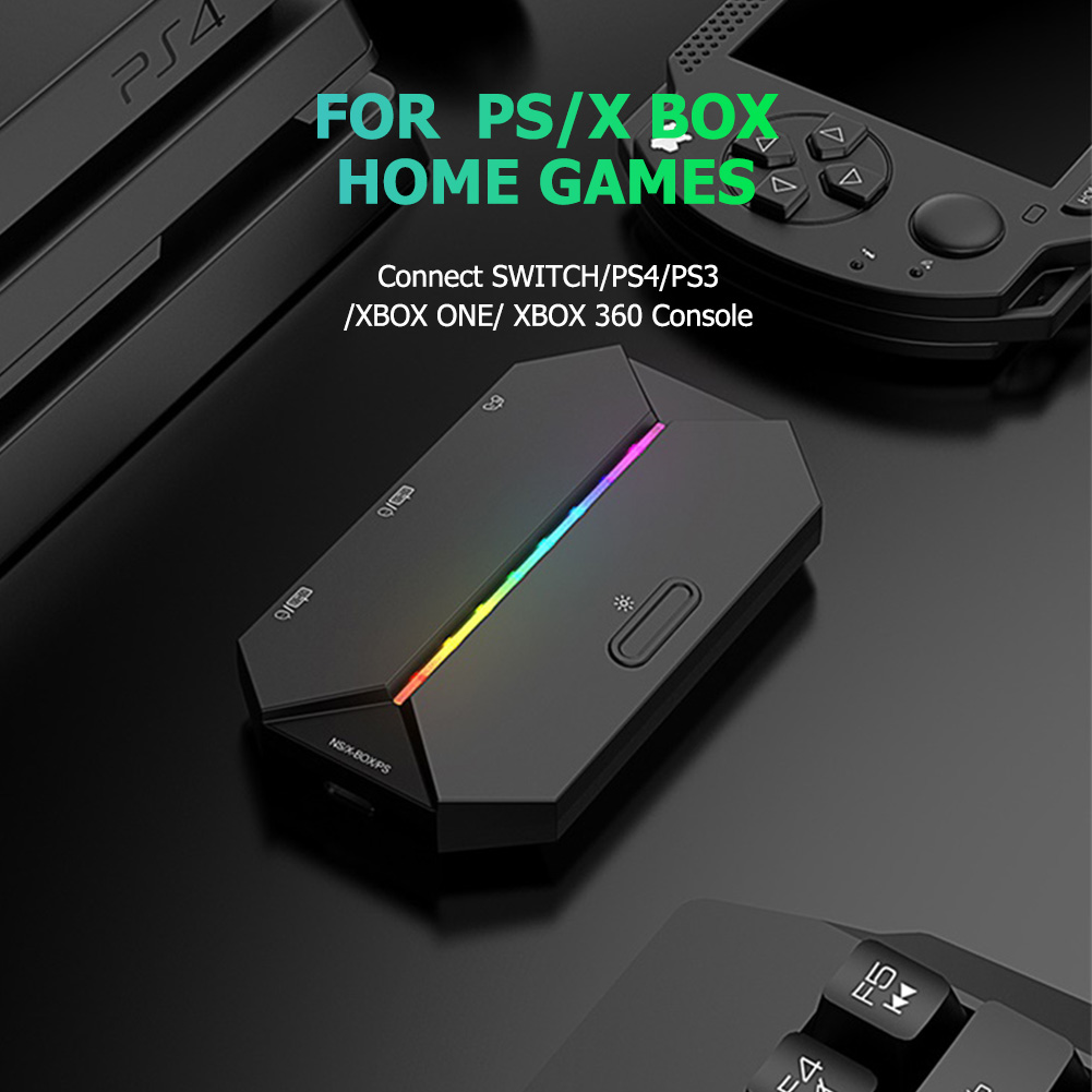 2-1PC ゲーミングキーボードマウスコンバータポータブル有 - Gaming Keyboard And Mouse For Xbox のレビューと価格