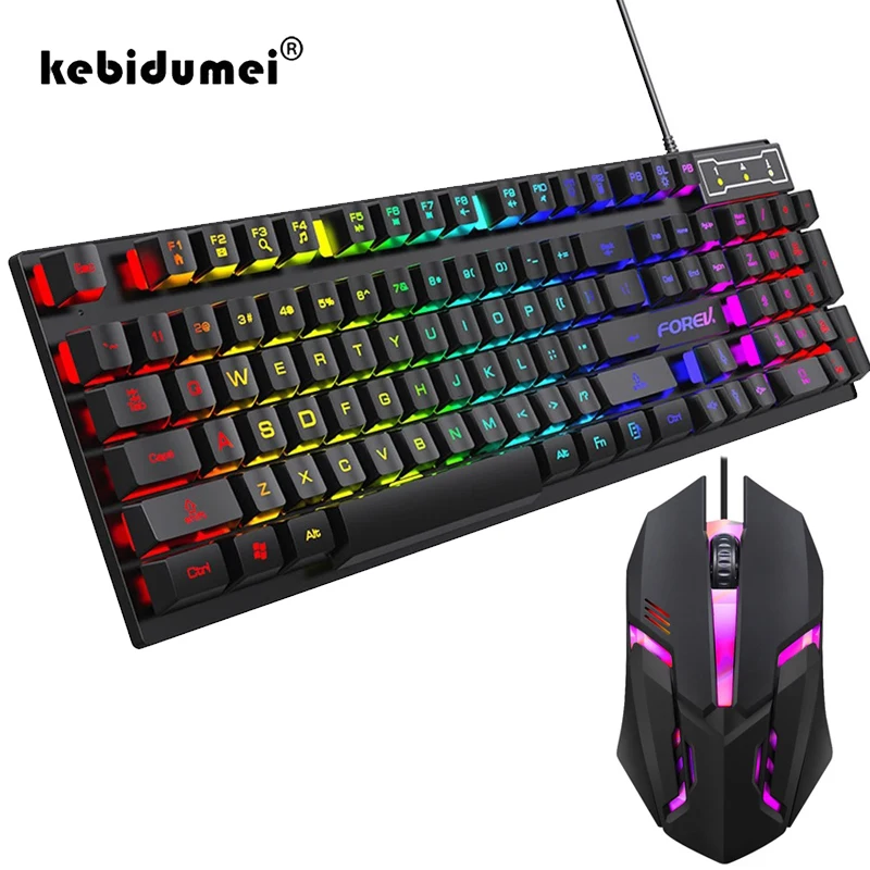 104 キーバックライト付きメカニカルキーボード有線ゲーミン - Gaming Keyboard And Mouse For Xbox のレビューと価格