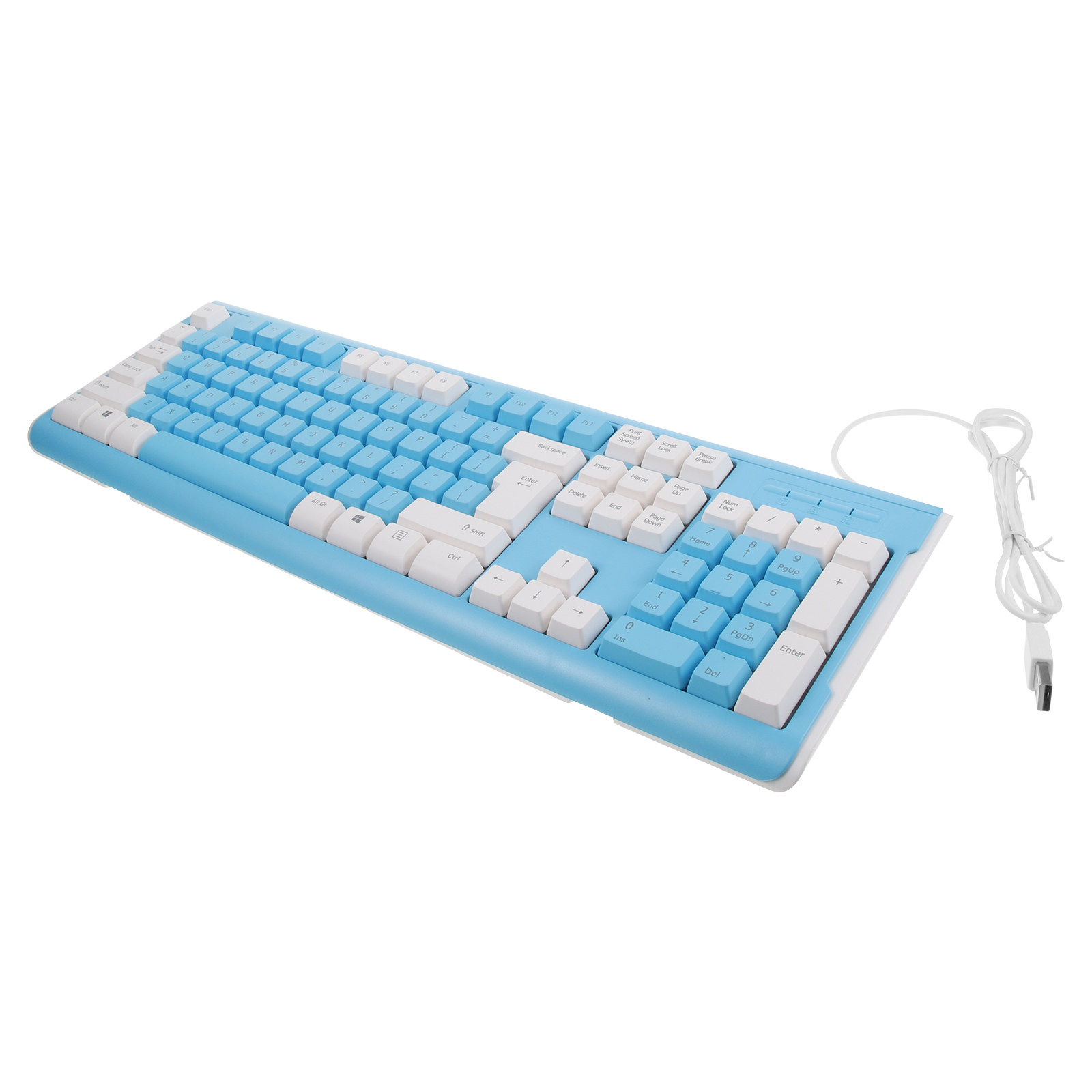 USB有線ゲーミングキーボード ABS高耐久性 多重キー非競 - Gaming Keyboard No Number Pad のレビューと価格